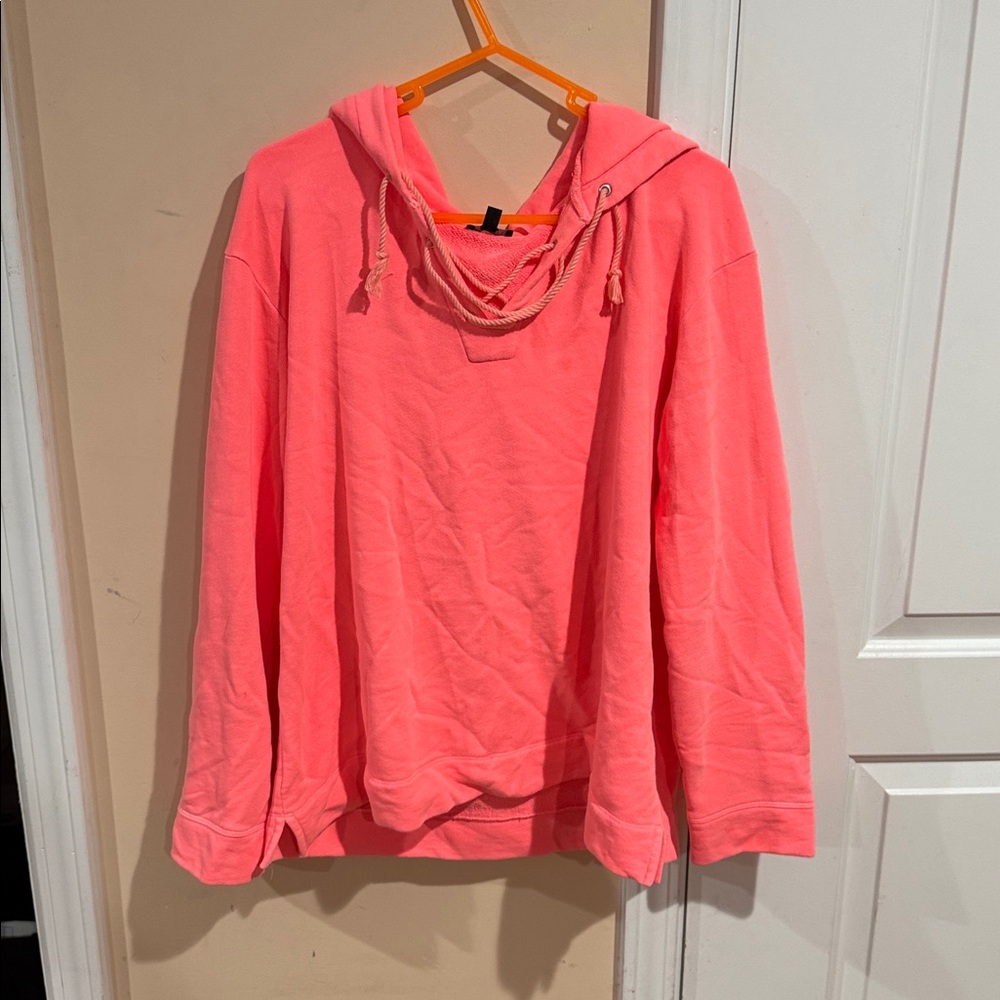 Talbots Bright Pink Hoodie for Women